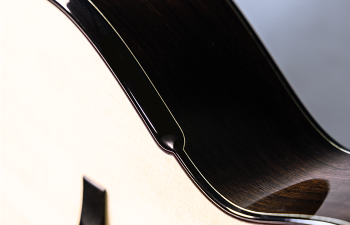 custom acoustic guitar luthier built