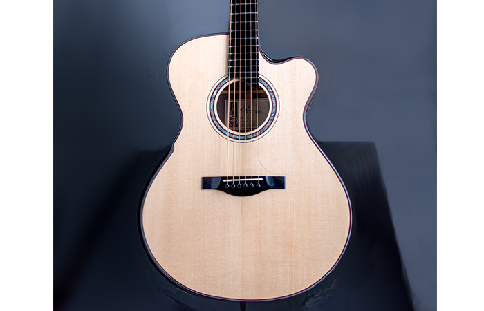 handmade acoustic guitar
